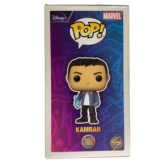 Funko POP #1108! Ms. Marvel - Kamran Special Edition, NIB, FAC-053571-22174 - Picture 5 of 8